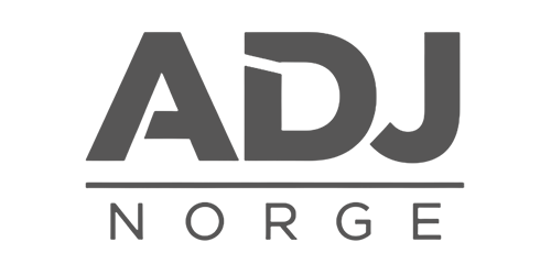 ADJ Norge logo - Scenebelysning og profesjonelt lyd- og lysutstyr